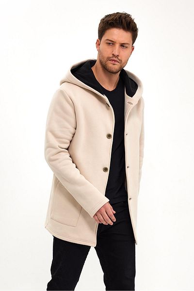 ALEXANDERGARDI Hooded Oversize Cardigan with Ribbon Inside (E23-607 03)