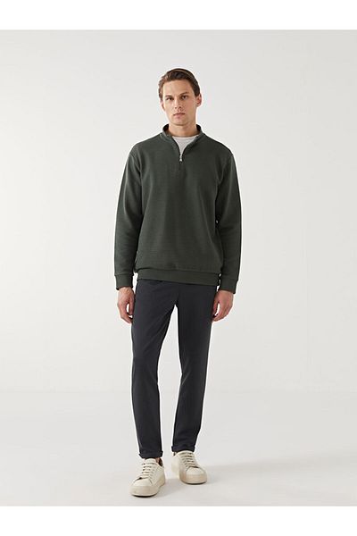 LC Waikiki Ανδρικό παντελόνι LCW Vision Petrol Slim Fit