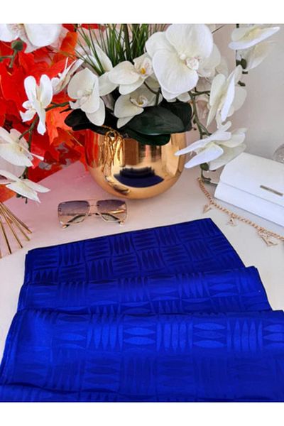zenn scarf Σάλι Μεταξένιο Ζακάρ με μοτίβο σπίρτου