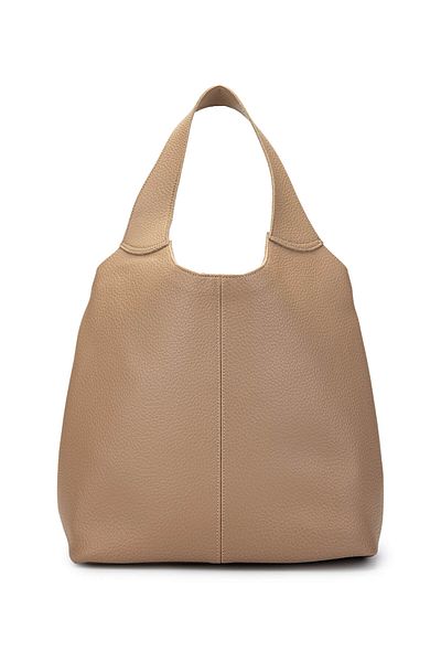 Dolce Women's Vegan Beige Shoulder Bag