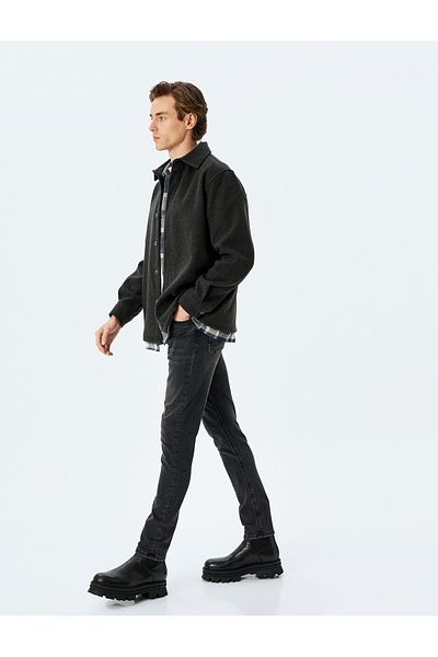 Koton Βαμβακερό Slim Fit Jean Παντελόνι - Brad Jean