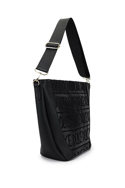 Dolce Women's Vegan Black Shoulder Bag