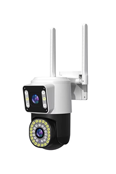 Marsilyan 4mp Yoosee Çift Lens Ip Kamera - Wıfı Açık Otomatik İzleme, Su Geçi...