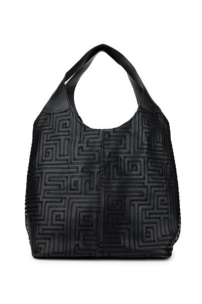 Dolce Women's Vegan Black Shoulder Bag