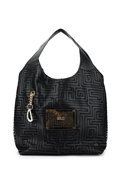 Dolce Women's Vegan Black Shoulder Bag