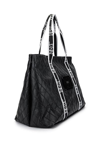 Dolce Women's Vegan Black Cap Shoulder Bag