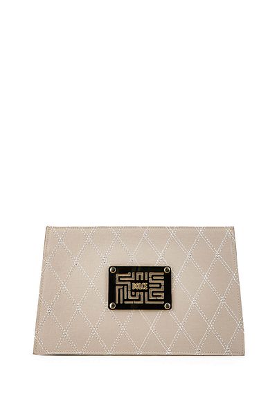 Dolce Women's Vegan Beige Messenger Bag