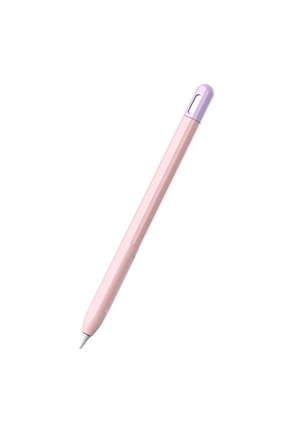 Microsonic Pencil Pro Kılıf Mat Silikon Lila Pembe