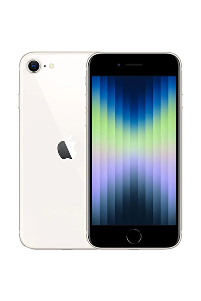Apple Yenilenmiş iPhone SE 2022 128 GB Yıldız Işığı Cep Telefonu (12 Ay Garan...