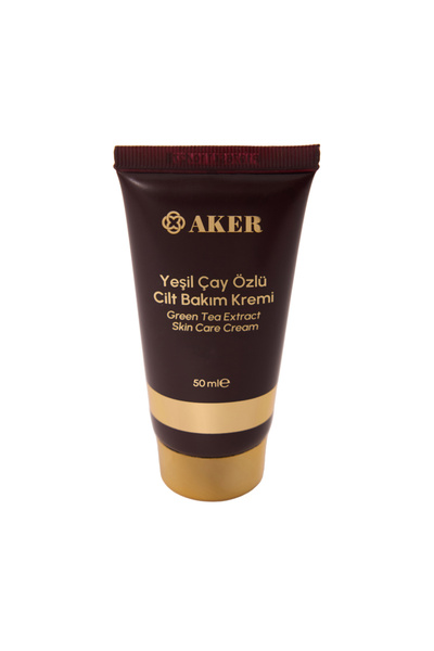 Aker YEŞİL ÇAYI ÖZLÜ CİLT BAKIM KREMİ 50 ML