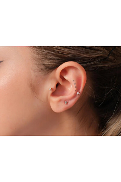 Safir Kuyumculuk Rog 0,07ct Pırlanta Piercing-tragus