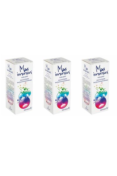 Max İmmun Max Immun Syrup - 150ml, Pack of 3