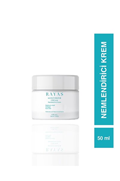 RAYAS Nemlendirici Vücut ve Yüz Kremi Collagen ve Hyalorunic Acid Özlü 50 ml