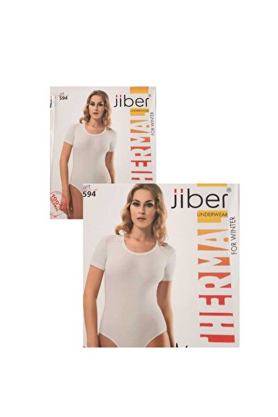 Jiber TERMAL YARIM KOLLU ÇITÇITLI KADIN İÇLİK ATLET 594