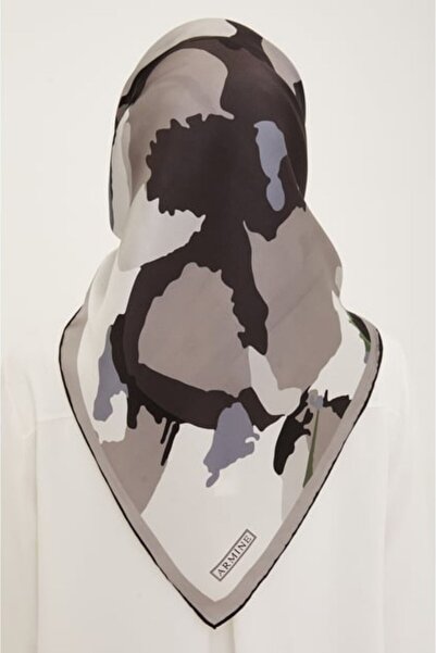 Armine Twill Silk Scarf - Nostalgia 8935D-01