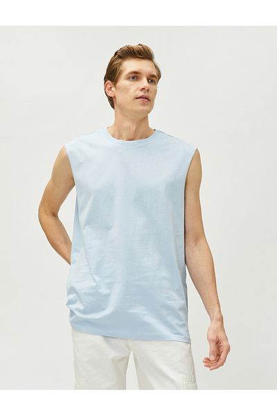 Koton Basic Tank Top Crew Neck Cotton