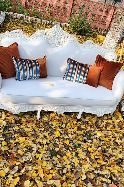 B'Dekor Kırlent Takım  4'lü Klasik Salon & Oturma Grubu Koltuk takımı için Lü...