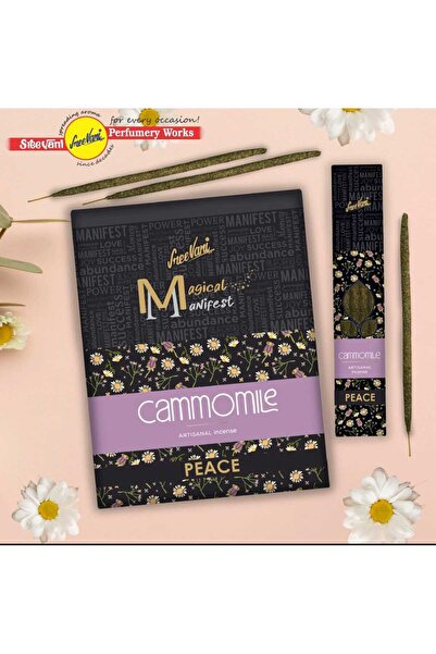 sree vani Camomile (PAPATYA) Kokusu Magical Manifest Sanatsal Doğal El Yapımı...