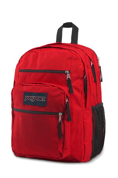 Jansport Unisex Big Student Backpack - Κόκκινη ταινία