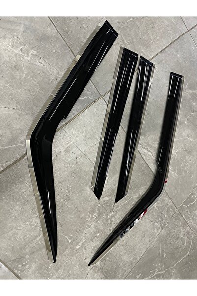 pikno Renault Clio 2 1998-2008 Arası Kromlu Cam Rüzgarlığı 4'lü