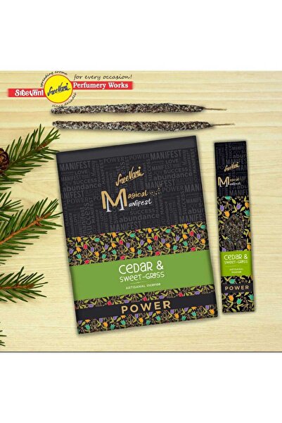 sree vani (SEDİR - ŞEKEROTU) Manifest Sanatsal Doğal El Yapımı Premium Kalite...