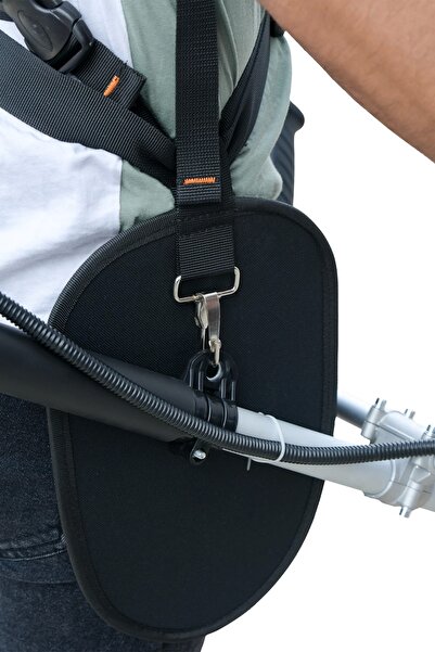 Probag Бічний тример Водостійкий моторний пристрій для косіння трави PB-YTA001