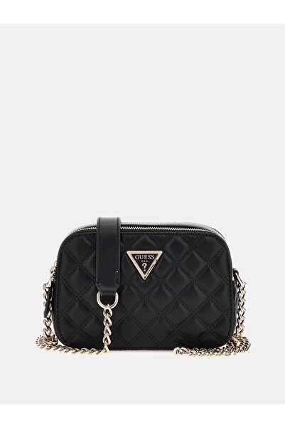 Guess Τσάντα Giully με καπιτονέ σταυρό QG874814