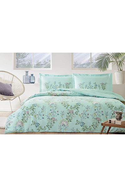 Özdilek Σετ Παπλωματοθήκη Ranforce Romantic Touch Mint