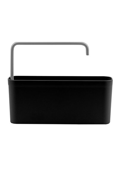 Prima Nova Kitchen Liquid Detergent/Sponge Holder Box-Black