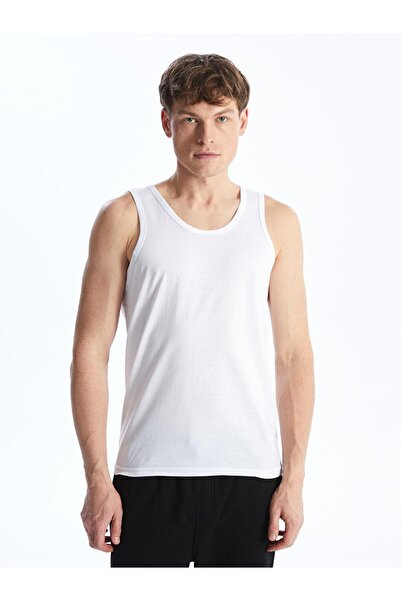 LC Waikiki Ανδρικό εσώρουχο 2 τεμαχίων με χτενισμένο βαμβακερό λαιμό