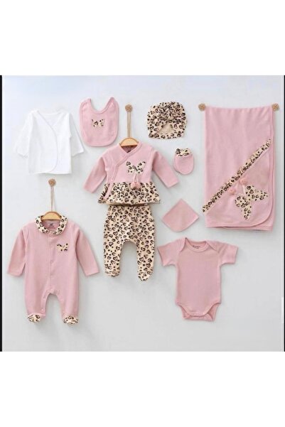 Pasur Bebe ميني كايزن ليوبارد؛ طقم مخرج مستشفى مكون من 10 قطع مع قلوب