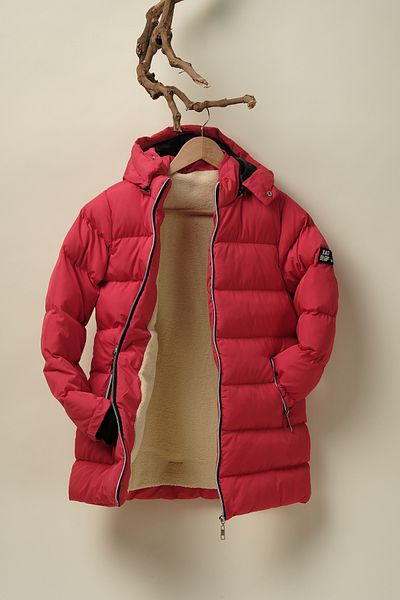 Zaziko Kids Girl's Hooded Thick Long Puffer Coat Km.Yy31-Z