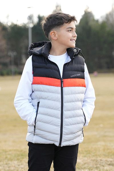 Zaziko Kids Boy's Inflatable Zippered Vest - Ylk.2001-Z