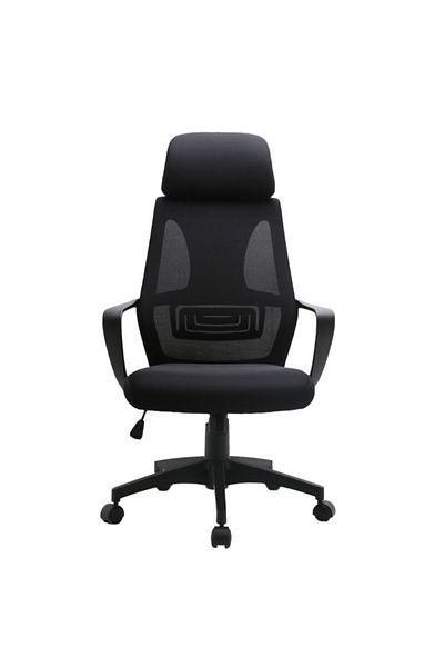 micasa Mesh Back In-Built Adjustable Headrest Office Chair