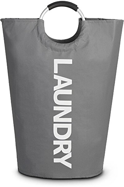 Arabest 90L Freestanding Waterproof Laundry Hamper, Collapsible Easy Carry,su...