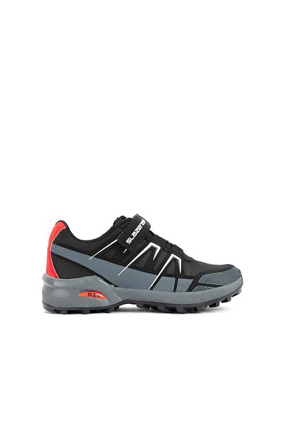 Slazenger Adıtya in Unisex Kids Sneaker Shoes Black / Dark Gray