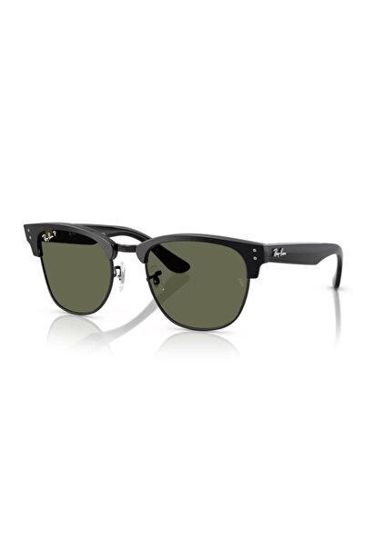 Ray-Ban RB 0504S 67839A 51 Clubmaster Reverse Polarize Unisex Kare Siyah Kemi...