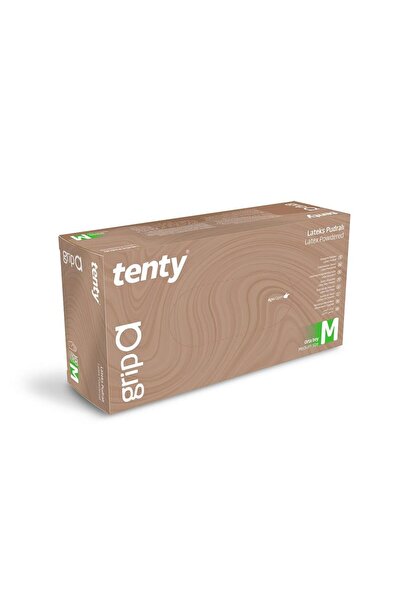 Tenty GRIPA PUDRALI LATEX MEDIUM BEDEN 20 PAKET (1KOLİ