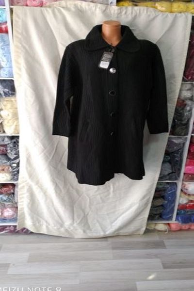 Tuğra Plus Size Black Coat - Hereditary and Convenient, Stylish and Beautiful