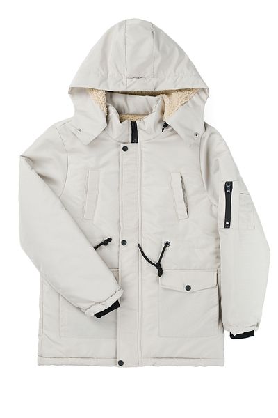 Zaziko Kids Boy's Waist Drawstring Double Pocket Lined Fleece Inside Coat 2059-Z