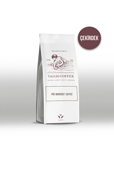 Vaggio Coffee Yüksek Kafeinli Sporcu Kahvesi Çekirdek 1000 gr