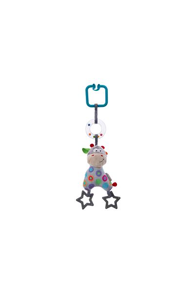 Babyjem لعبة عربة الأطفال وعربة الأطفال المصنوعة من السيليكون الناعم - بقرة