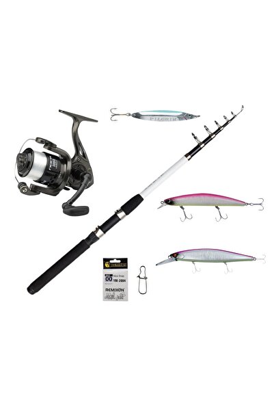 DAM Nova 4000FD Spin Makine+Dam Nova Expedition 240cm 20-40gr 6 Parça Spin Olta Seti