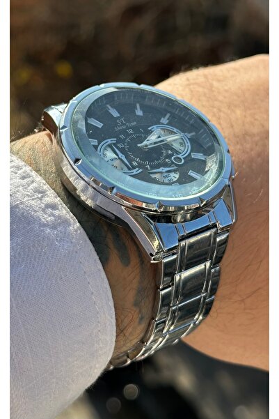 Show Time ÇELİK ERKEK KOL SAATİ