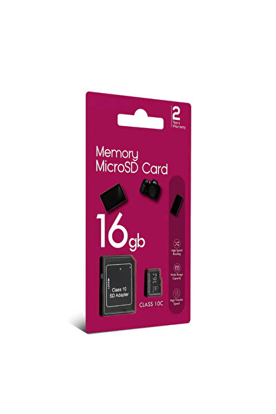 CROW'S TECH CRT 16 Gb Micro Sd Kart 130 Mb/sn Siyah Hafıza Kartı Telefon Kame...