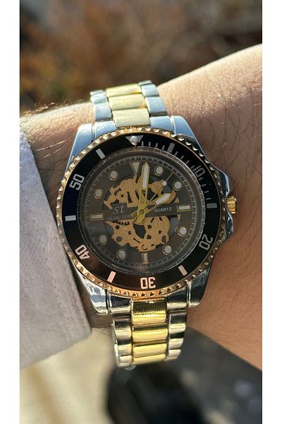 Show Time Steel Cord Men's Wristwatch