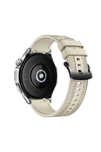 UnDePlus Samsung Galaxy Watch 4 5 6 7 FE 40 40 44 Classic 42 43 46 47 mm Kordon Lansman Kumaş Dikişli Silikon