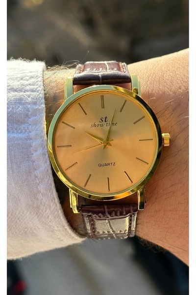 Show Time DERİ KORDON ERKEK KOL SAATİ