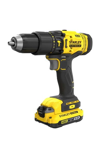Stanley طقم مثقاب لاسلكي مدمج وعملي من Fatmax V20 18V مقاس 33x12x31 سم