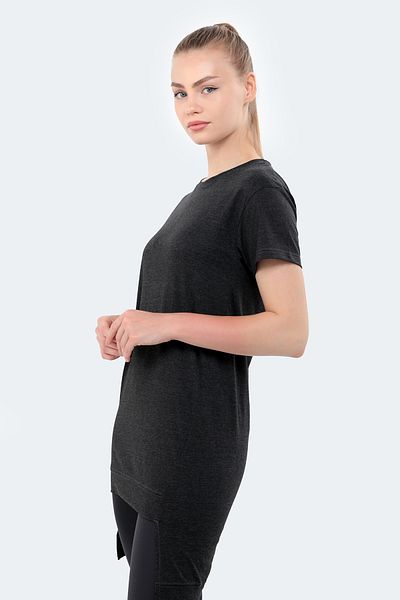 Slazenger Γυναικείο T-shirt Minato Σκούρο Γκρι